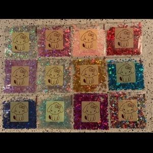 Butterfly nail sequins